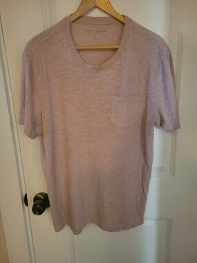 Lucky Brand Women’s Short-Sleeve Pocket Tee - Pink